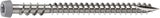 Camo 0367158ES Deck Screw, #10 Thread, 2-1/2 in L, Reverse Upper Thread, Trim Head, Star Drive, Sharp, Type-17 Point