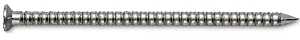 ProFIT 0241135 Siding Nail, 6D, 2 in L, 304 Stainless Steel, Checkered Brad Head, Ring Shank, 5 lb