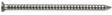 ProFIT 0241135 Siding Nail, 6D, 2 in L, 304 Stainless Steel, Checkered Brad Head, Ring Shank, 5 lb