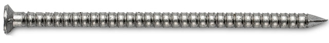 ProFIT 0241135 Siding Nail, 6D, 2 in L, 304 Stainless Steel, Checkered Brad Head, Ring Shank, 5 lb