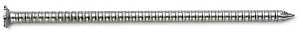 ProFIT 0241155 Siding Nail, 8D, 2-1/2 in L, 304 Stainless Steel, Checkered Brad Head, Ring Shank, 5 lb