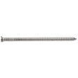 ProFIT 0241155 Siding Nail, 8D, 2-1/2 in L, 304 Stainless Steel, Checkered Brad Head, Ring Shank, 5 lb