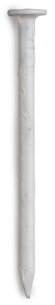 ProFIT 0251078 Trim Nail, 1-1/4 in L, 304 Stainless Steel, Flat Head, Smooth Shank, White, 1 lb