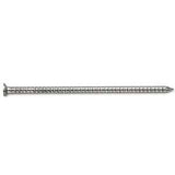ProFIT 0241155S Siding Nail, 8D, 2-1/2 in L, 316 Stainless Steel, Checkered Brad Head, Ring Shank, 5 lb