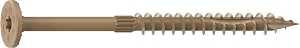 Camo 0360204 Structural Screw, 1/4 in Thread, 4 in L, Flat Head, Star Drive, Sharp Point, PROTECH Ultra 4 Coated, 50