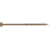 Camo 0360240 Structural Screw, 1/4 in Thread, 6 in L, Flat Head, Star Drive, Sharp Point, PROTECH Ultra 4 Coated, 10