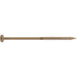 Camo 0360244 Structural Screw, 1/4 in Thread, 6 in L, Flat Head, Star Drive, Sharp Point, PROTECH Ultra 4 Coated, 50