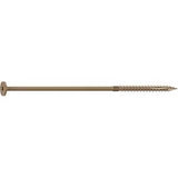 Camo 0360269 Structural Screw, 1/4 in Thread, 8 in L, Flat Head, Star Drive, Sharp Point, PROTECH Ultra 4 Coated, 250
