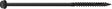 Camo 0365264 Structural Screw, 5/16 in Thread, 8 in L, Hex Head, Hex Drive, Sharp Point, PROTECH Ultra 4 Coated, 50