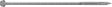 Camo 0369270 Structural Screw, 5/16 in Thread, 10 in L, Hex Head, Hex Drive, Sharp Point, Hot-Dipped Galvanized, 10