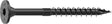 Camo 0366199 Structural Screw, 5/16 in Thread, 3-1/2 in L, Flat Head, Star Drive, Sharp Point, 250/PK