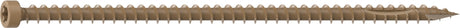 Camo 0372249 Structural Screw, 0.155 in Thread, 6 in L, Truss Head, Star Drive, Sharp Point, PROTECH Ultra 4 Coated, 500