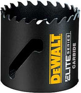 DEWALT ELITE Series DAH32 Hole Saw, 2 in Dia, 1-3/4 in D Cutting, 1/2 in Arbor, 3 TPI, Carbide Cutting Edge