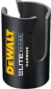 DEWALT ELITE Series DAH4134 Hole Saw, 1-3/4 in Dia, 2-7/16 in D Cutting, 5/8 in Arbor, Carbide Cutting Edge