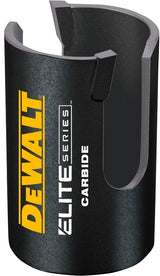 DEWALT ELITE Series DAH4134 Hole Saw, 1-3/4 in Dia, 2-7/16 in D Cutting, 5/8 in Arbor, Carbide Cutting Edge