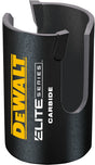 DEWALT ELITE Series DAH4134 Hole Saw, 1-3/4 in Dia, 2-7/16 in D Cutting, 5/8 in Arbor, Carbide Cutting Edge