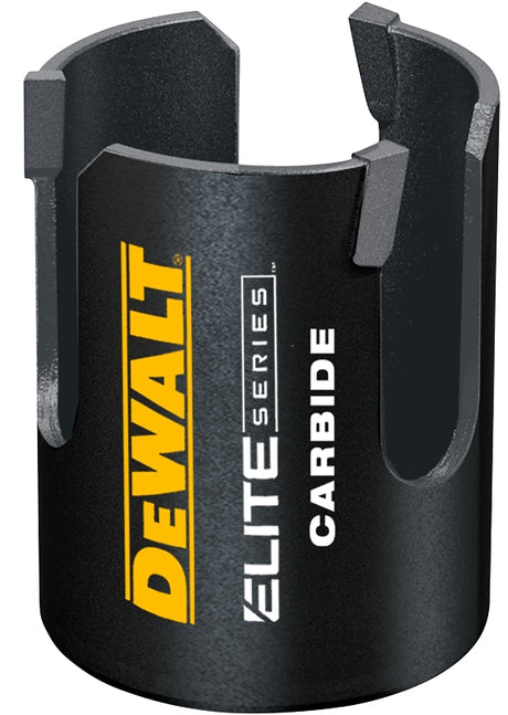 DEWALT ELITE Series DAH4218 Hole Saw, 2-1/8 in Dia, 2-7/16 in D Cutting, 5/8 in Arbor, Carbide Cutting Edge