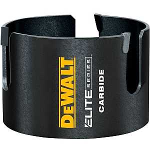 DEWALT ELITE Series DAH4614 Hole Saw, 6-1/4 in Dia, 2-7/16 in D Cutting, 5/8 in Arbor, Carbide Cutting Edge