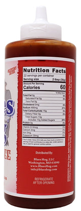 Blues Hog 70210 Tennessee Red Sauce, 23 oz Bottle