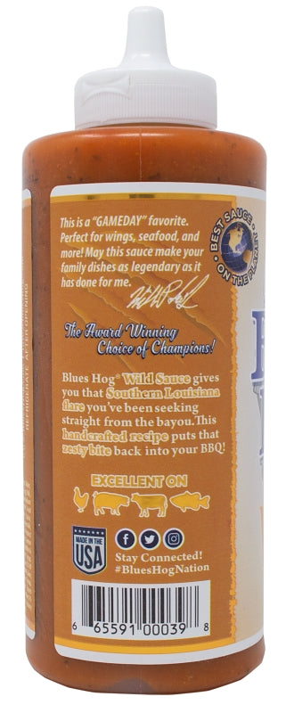 Blues Hog 70810 Wild Wing Sauce, 18.5 oz Bottle
