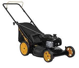 Poulan Pro PM21N550RH Lawn Mower, Gasoline, 21 in W Cutting, Pull Start