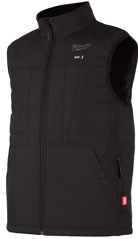 Milwaukee M12 Series 305B-212X Vest Kit, 2X, Men's, Fits to Chest Size: 46 to 48 in, Polyester, Black