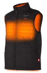 Milwaukee M12 Series 305B-21M Vest Kit, M, Men's, Fits to Chest Size: 40 to 42 in, Polyester, Black