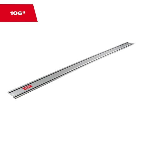 Milwaukee 48-08-0572 Guide Rail, 106 in L, Aluminum