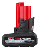 Milwaukee M12 REDLITHIUM HIGH OUTPUT 48-11-2450 Battery Pack, 12 V Battery, 5 Ah
