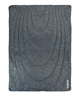 Klymit 13HTGY01C Travel Blanket, 80 in L, 58 in W, Polyester/Synthetic, Gray