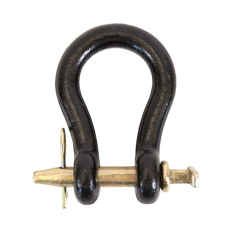 Koch 4002553/M8178 Straight Clevis, 7/8 in, 16,000 lb Working Load, 4-1/4 in L Usable, Zinc, Powder-Coated