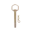 Koch 4012723 Hitch Pin, 2 Hitch, 1-1/8 in Dia Pin, 6-1/4 in OAL, Zinc-Plated