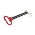 Koch 4011923 Hitch Pin, 1-1/2 in Dia Pin, 8-1/2 in L Usable, 5 Grade, HCS, Vinyl-Coated