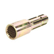 Koch 4045213 Spline Adapter, Zinc-Plated, Yellow