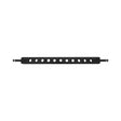 Koch 4030123 11-Hole Drawbar, 1 Hitch, Powder-Coated