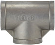 Anderson Metals 62254B Pipe Tee, 3/4 in, Threaded, 304 Stainless Steel, 150 psi Pressure