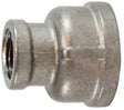 Midland Industries 62442 Reducing Pipe Coupling, 1 x 3/4 in, Stainless Steel, 300 psi Pressure
