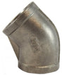 Midland Industries 62185 Pipe Elbow, 1 in, 45 deg Angle, Stainless Steel, 300 psi Pressure