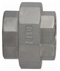 Anderson Metals 62606BAG Pipe Union, 1-1/4 in, FPT, Stainless Steel, 150 psi Pressure