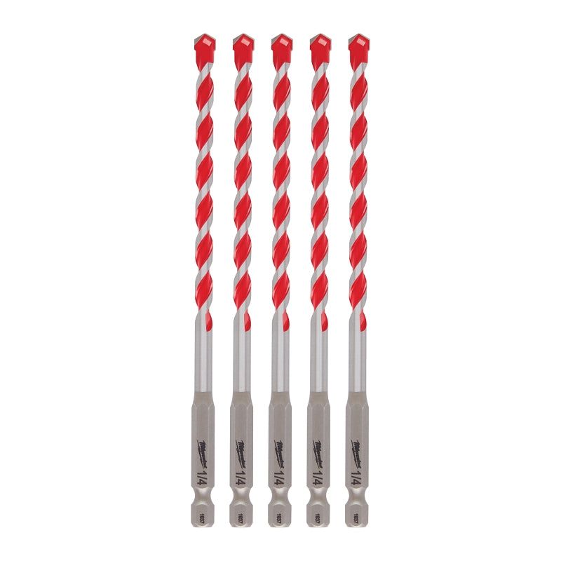 BIT DRILL HAMMER 1/4X4X6IN, Pack of 3