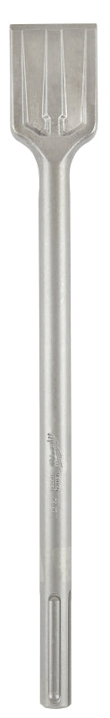 Milwaukee SDS Max SLEDGE 48-62-4084 Scaling Chisel Bit, 2 in W Tip, 3/4 in Dia Shank, SDS Max Shank, Steel