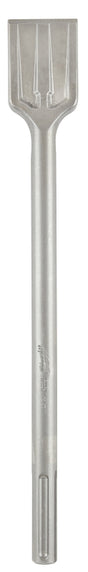 Milwaukee SDS Max SLEDGE 48-62-4084 Scaling Chisel Bit, 2 in W Tip, 3/4 in Dia Shank, SDS Max Shank, Steel