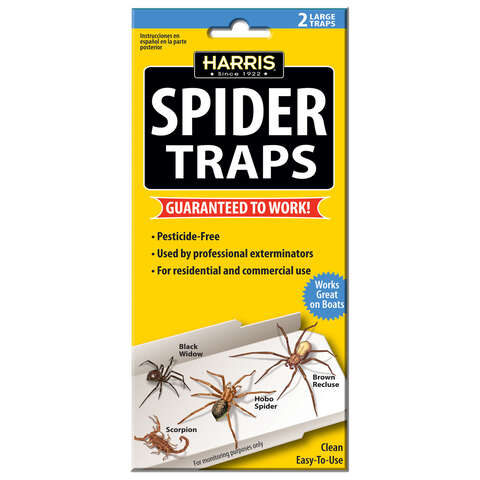 Harris Spider Trap 2 pk, Pack of 15