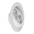 Feit Electric LEDR6XT/ADJ/6WYCA Adjustable Angle Recessed Downlight, 10.3 W, 120 V, LED Lamp, Aluminum, White