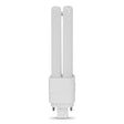 Feit Electric BPPLD18E827LEDG2HDRP LED Bulb, Double Twin Tube, PL Lamp, 18 W Equivalent, G24Q-2 Lamp Base