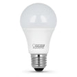 Feit Electric A800/850/10KLED LED Bulb, General-Purpose, A19 Lamp, 60 W Equivalent, E26 Medium Lamp Base, Non-Dimmable