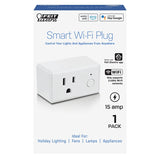 Feit Electric PLUG/WIFI Indoor Smart Plug, 120 V, White