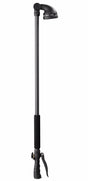 Orbit 56584 Ratcheting Turret Wand, 9-Spray Pattern, Multi, Metal/Rubber, Graphite, 36 in L Wand