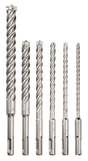Milwaukee MX4 48-20-7499 Rotary Hammer Drill Bit kit, 6-Piece, Carbide/Steel