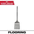 Milwaukee SLEDGE 48-62-4096 Floor Scraper, 6 in W Tip, Chisel Tip, Steel, 25 in OAL